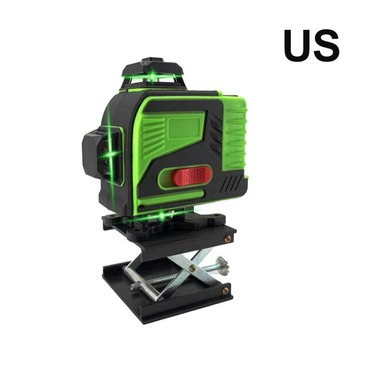 16 Lines Laser Level Green Beam Self-Leveling Level for Home Improvement Layout Work