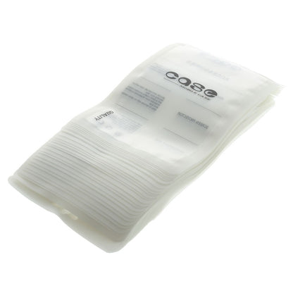 White 50Pcs/Lot Ziplock Packging Bag Waterproof Plastic Bags for Phone Case, Size: 10.5 x 10cm