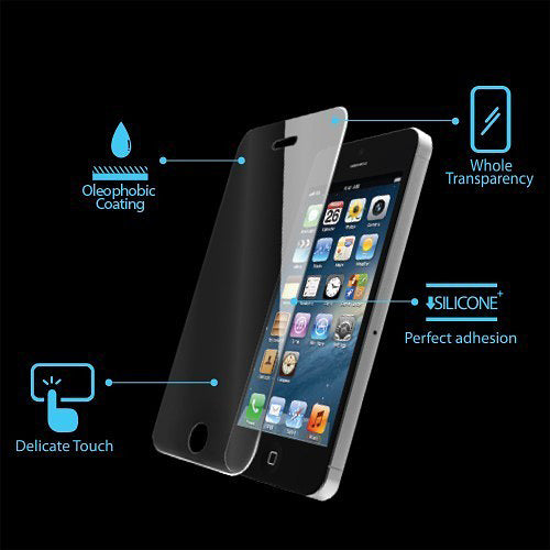 Beetle 2.5D Curved Round Design Tempered Glass Protection Screen Protector for iPhone 5