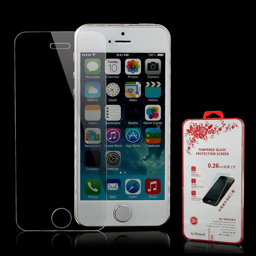 Explosion-proof Tempered Glass Screen Protecter for iPhone SE 5s 5 (with Package)