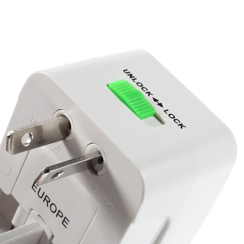 Universal EU US UK AU Travel AC Power Adaptor Plug