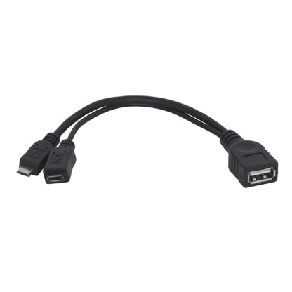 Micro USB Host OTG Cable with Micro USB Power for Samsung i9500 i9100 i9300 i9220 i9250