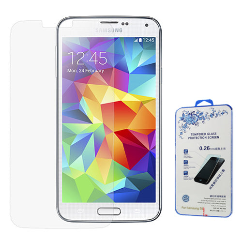 0.26mm Tempered Glass Screen Protector Guard Film for Samsung Galaxy S5 G900