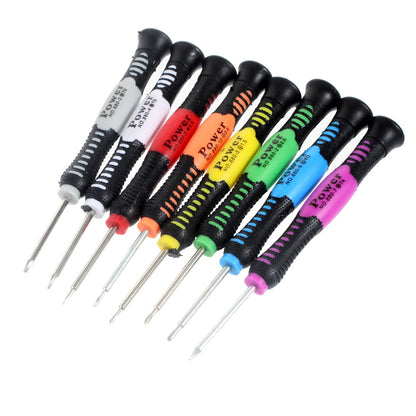 Non-Slip 8Pcs Precision Screwdriver Set Opening Tools for iPhone & All Cell Phones 2811