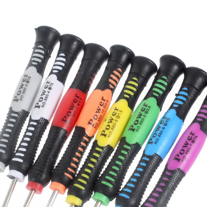 Non-Slip 8Pcs Precision Screwdriver Set Opening Tools for iPhone & All Cell Phones 2811