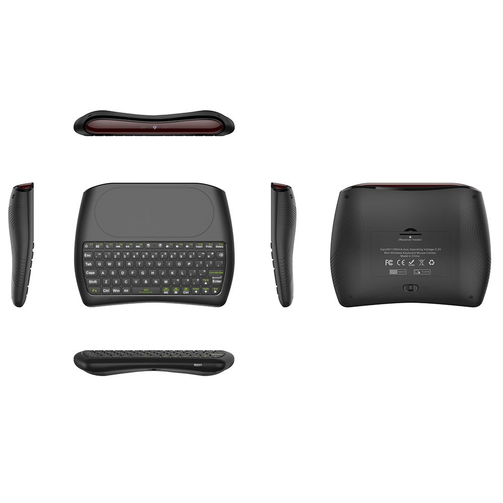 2.4GHz Wireless QWERTY Keyboard Remote Control