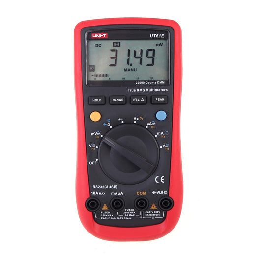 UNI-T UT61E Modern Digital Multimeters with Large LCD screen