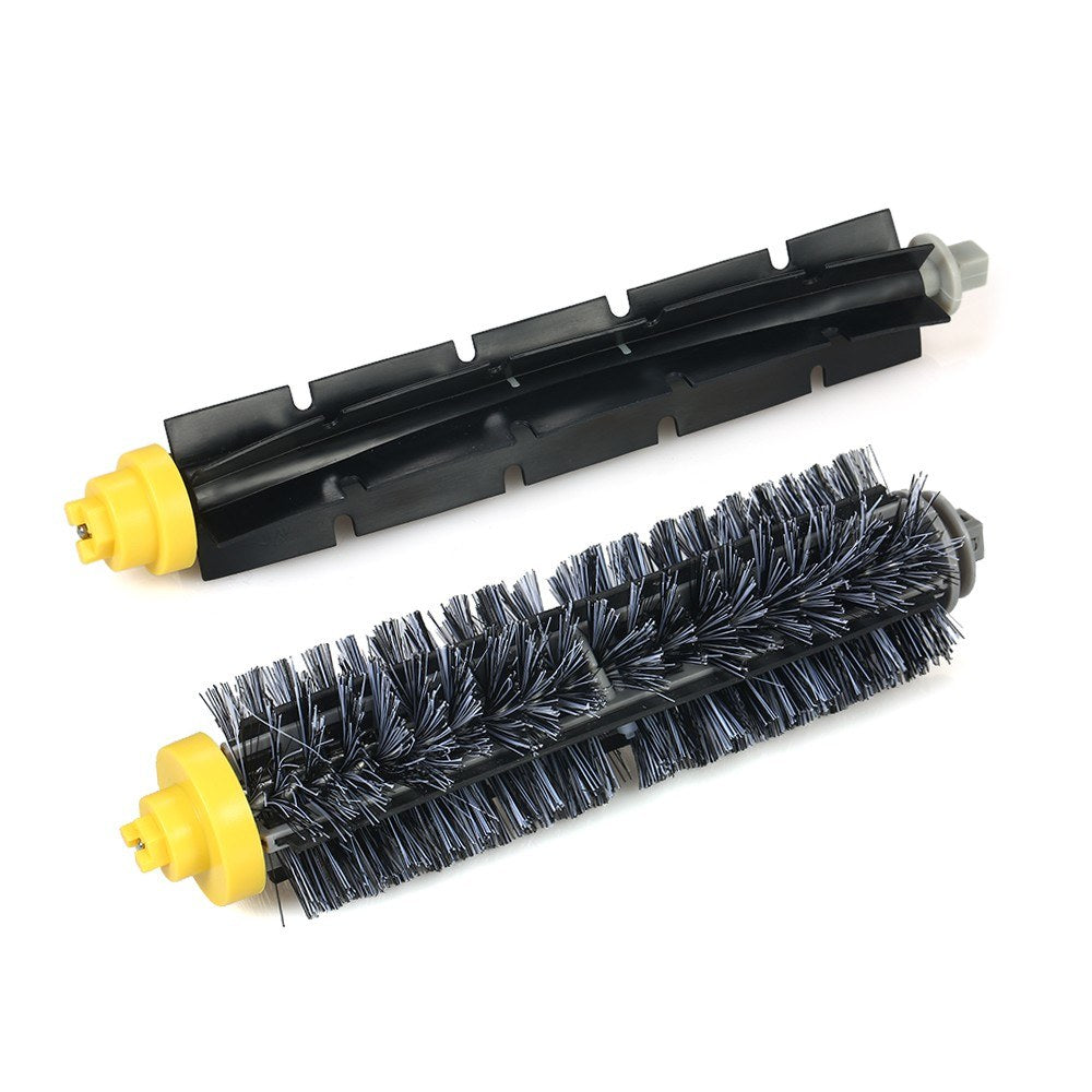 8PCS/Pack Replacement Accessories Kit for iRobot Roomba 600 & 700 Series 690 691 694 650 651 664 615 601 630 700 760 770 780 790 Vacuum Cleaner (Bristle Brush + Flexible Brush + Cleaning Tool)