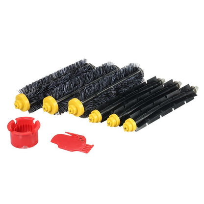 8PCS/Pack Replacement Accessories Kit for iRobot Roomba 600 & 700 Series 690 691 694 650 651 664 615 601 630 700 760 770 780 790 Vacuum Cleaner (Bristle Brush + Flexible Brush + Cleaning Tool)