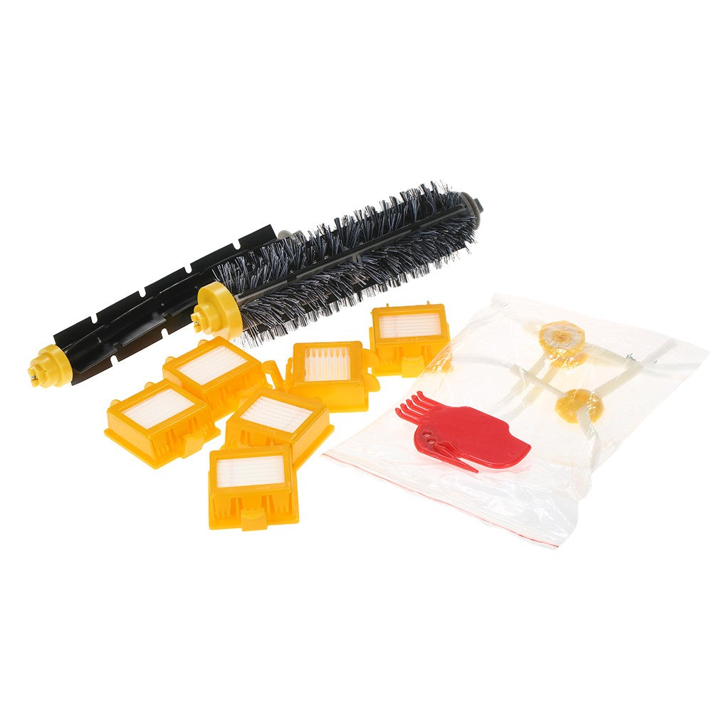 For iRobot Roomba 700 Series 700 760 770 780 790 Bristle Brush + Flexible Brush + Side Brushes + HEPA Filter + Cleaning Vacuum Cleaner