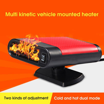 12V 150W 2-in-1 Auto Car Heater Cooling Fan Defroster Defrost Windscreen Window Demister