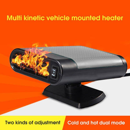 12V 150W 2-in-1 Auto Car Heater Cooling Fan Defroster Defrost Windscreen Window Demister