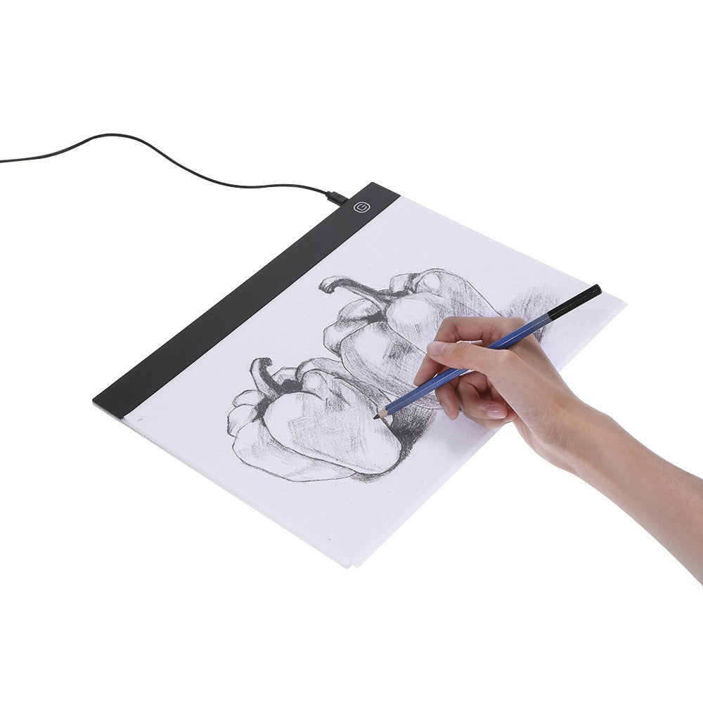 LED Graphic Tablet Writing Painting Light Box Tracing Drawing Board A4 Copy Table 235x330mm [CE Certified]