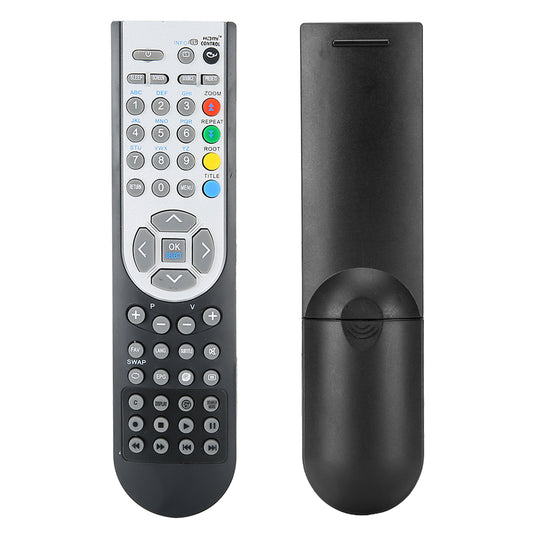 RC1900 Remote Control for Oki Hitachi Alba Celcus Luxor Grundig Sharp Jmb Telefunken Bush Techwood Akai Nevir Sanyo TV- Black