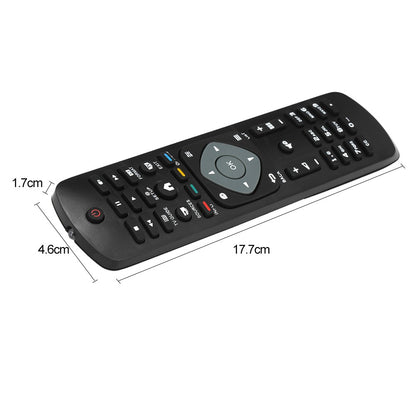 Universal TV Remote Control Wireless Smart Controller for PHILIPS LCD TV Smart Digital HDTV - Black