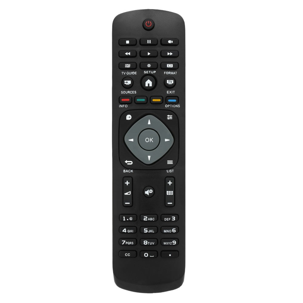 Universal TV Remote Control Wireless Smart Controller for PHILIPS LCD TV Smart Digital HDTV - Black