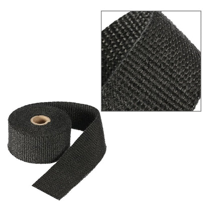 0.5/1/3/5m Fiberglass Motorcycle Car Heat Insulated Exhaust Wrap  Roll Turbo Intake Heat Shield Tape