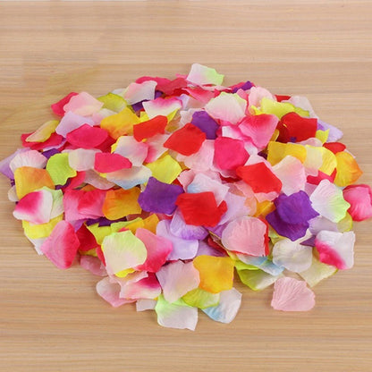 Non-real Flower Petals Silk Rose Artificial Petals for Wedding Party Decorations