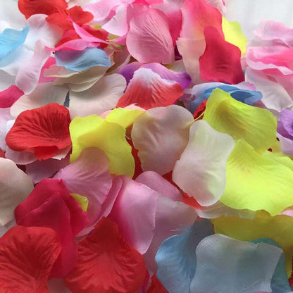 Non-real Flower Petals Silk Rose Artificial Petals for Wedding Party Decorations