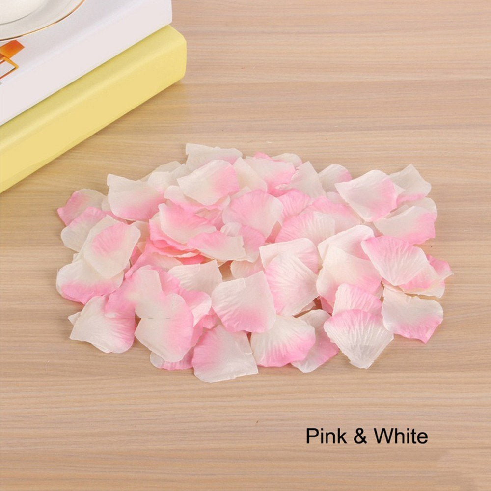 Non-real Flower Petals Silk Rose Artificial Petals for Wedding Party Decorations