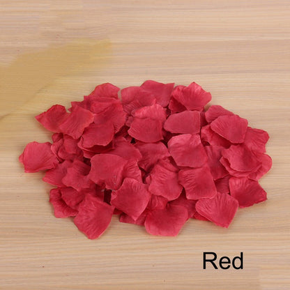 Non-real Flower Petals Silk Rose Artificial Petals for Wedding Party Decorations