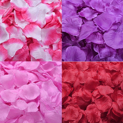 Non-real Flower Petals Silk Rose Artificial Petals for Wedding Party Decorations