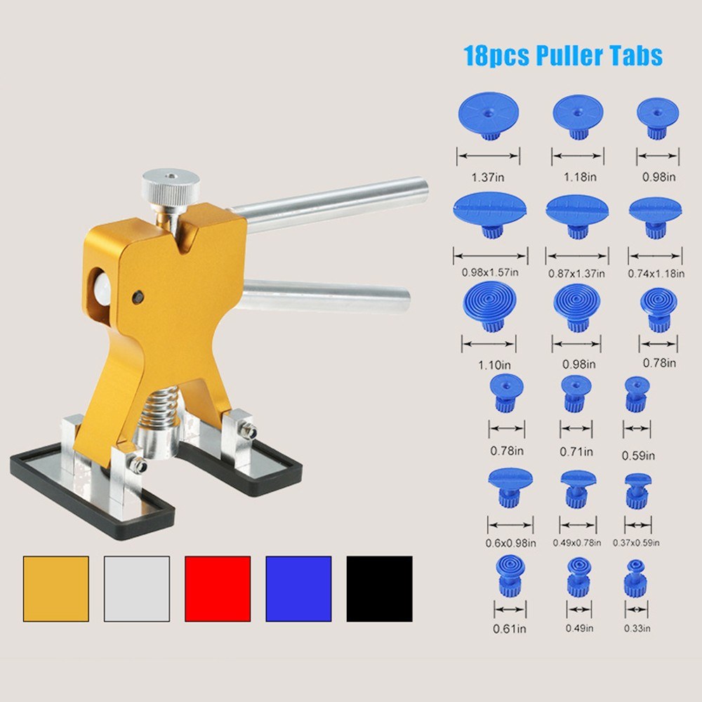 Paintless Dent Repair Tool Sets Adjustable Dent Lifter Repair Tool Kits