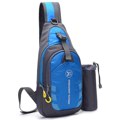 Men Women Chest Crossbody Bag Sling Backpack Travel Sports Gym Daypack Shoulder Bag