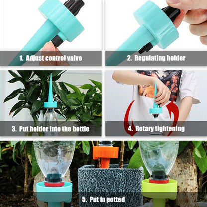 Automatic Plant Waterer Potted Flower Self Watering Devices Slow Release Bottle Irrigation Stake for Outdoor Indoor Plants