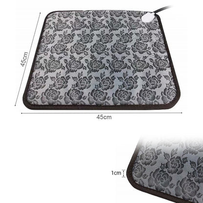 Pet Heating Pad Pet Winter Warmer Anti-Bite Tube Anti-Dirty Mat Bed Blanket Waterproof Electric Bed Mat for Dogs Cats