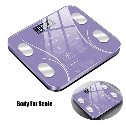 15 Kinds of Data Body Fat Scale Intelligent Electronic Weight Scale Digital BMI Scale Water Mass Health Body Composition Analyzer [English Version]