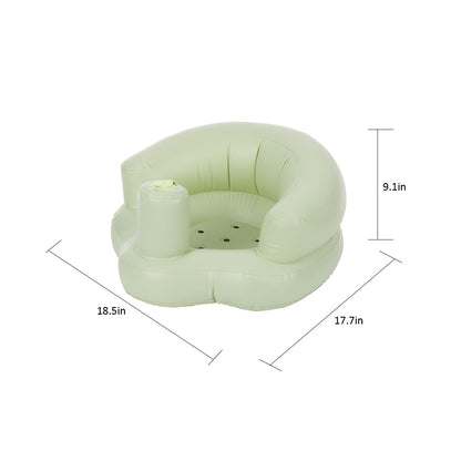 Baby Inflatable Seat Portable Summer Toddler Beach Chair Infant Support PVC Sofa for 5-24 Months Toddlers