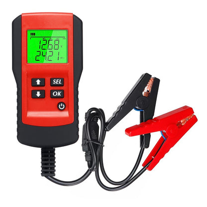 Battery Life Percentage Analyzer Voltage Resistance and Deep Cycle Battery Tester