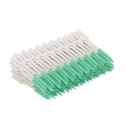 160Pcs/Set Soft Silicone Toothpick Double-ended Tooth Picks Dental Floss Interdental Brush Portable Teeth Stick Dental Hygiene Tools