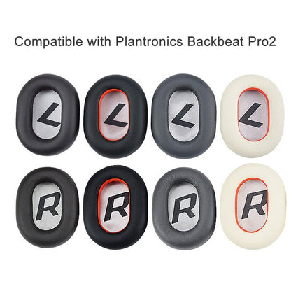 One Pair Replacement Earpads Ear Pad Cushion for Plantronics BackBeat PRO 2 Over Ear Wireless Headphones