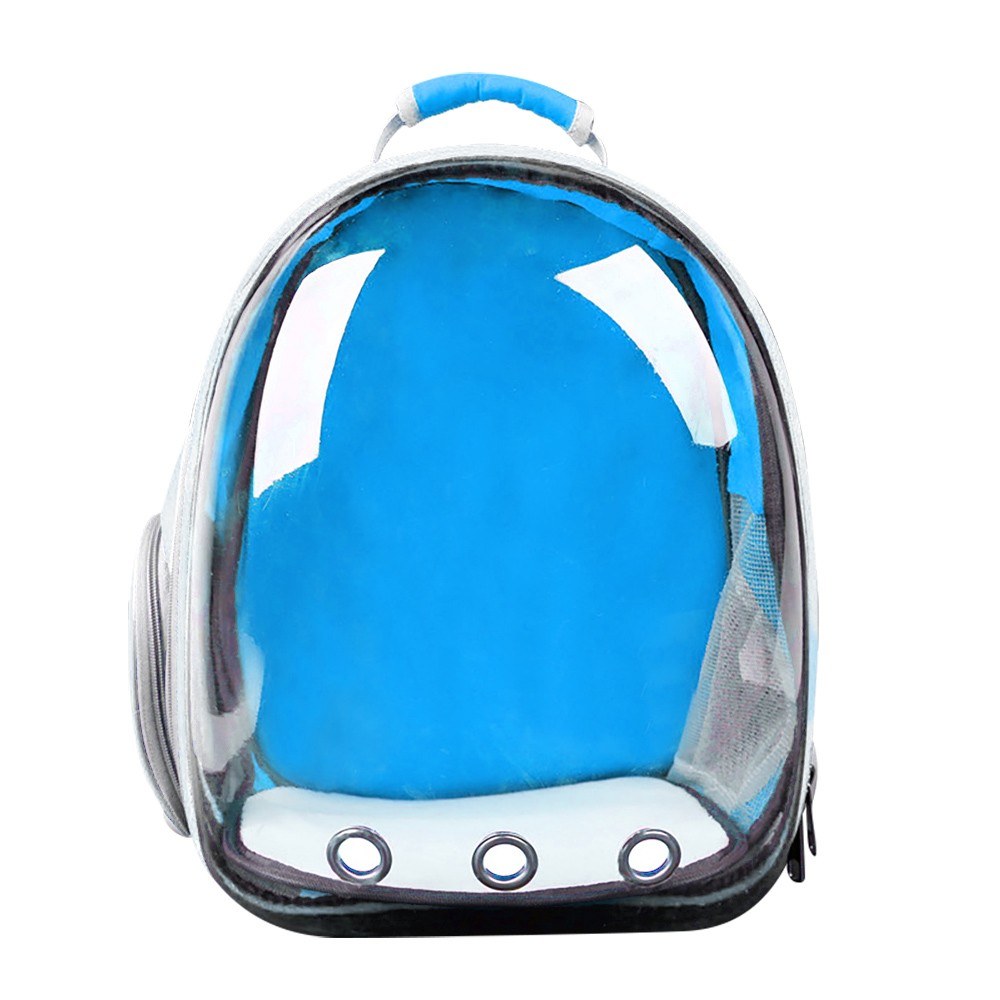 Pet Transparent Backpack Carrier Dog Cat Breathable Outdoor Travel Carrying Bag