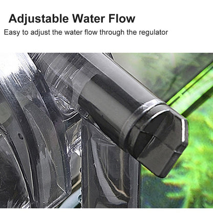 Fish Tank Filter Aquarium External Filter Waterfall Suspension Oxygen Pump Submersible Hanging Fliter