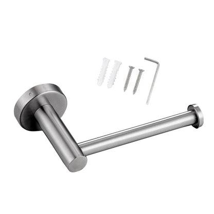 Toilet Paper Holder Polished Chrome Stainless Steel Toilet Roll Holder for Bathroom, Kitchen, Washroom Wall Mount