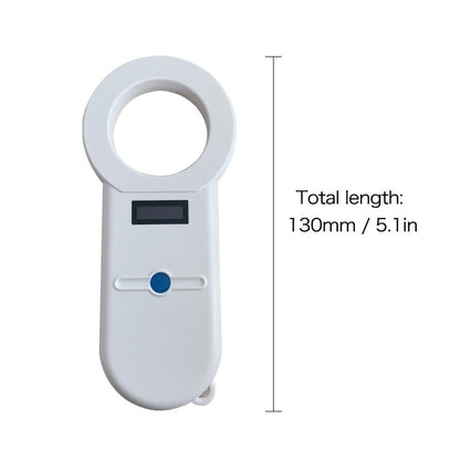 USB Charging Sensitive Digital Handheld Pet Scanner ISO11784/5 Animal Pet ID Reader Chip Transponder Microchip Scanner for Dog Cat Horse