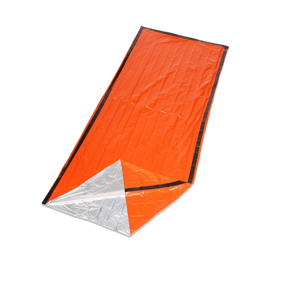 Portable Outdoor Emergency Sleeping Bag Thermal PE Survival Bag for Camping Travel Hiking