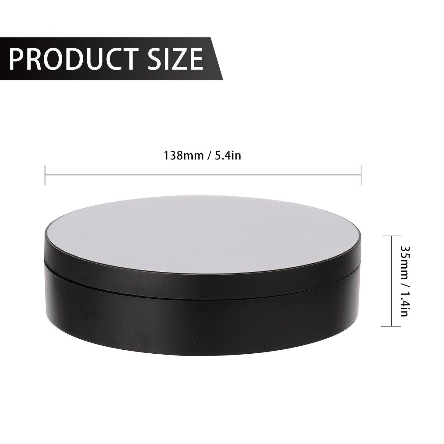 Electric 360 Degree Rotating Turntable Display Stand for Photography Video Shooting Props Jewelry Display