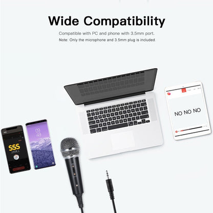 Video Microphone Kit with Mic Tripod Shock Mount Pop Filter Windshield Adapter Cable 3.5mm Plug