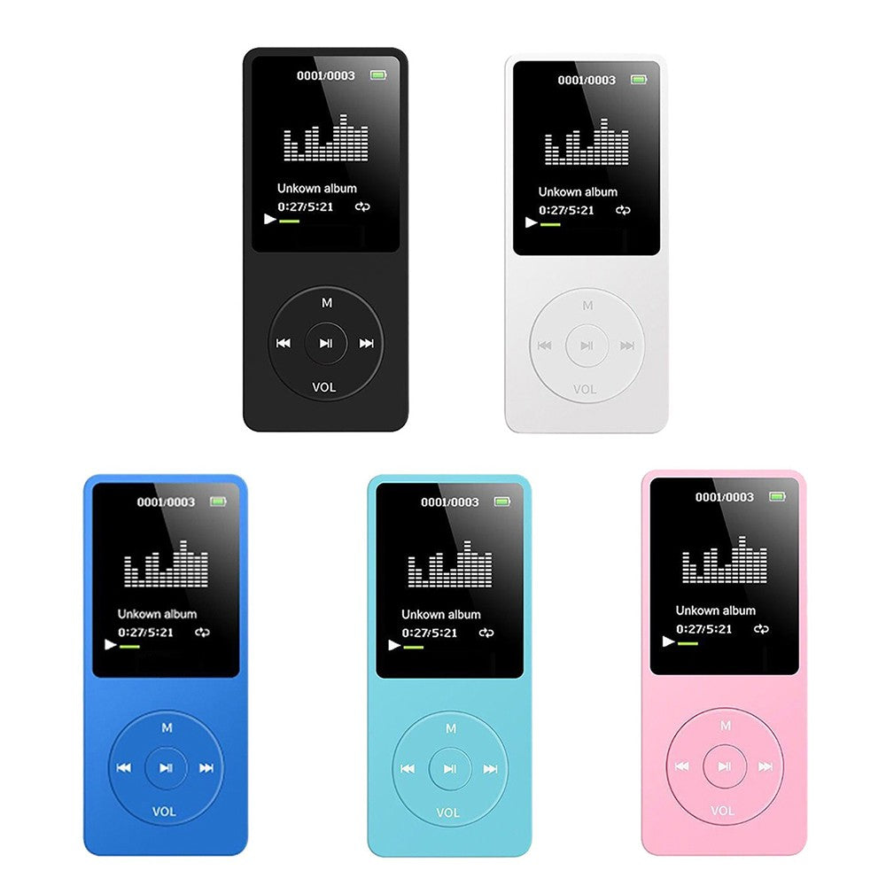 MP3/MP4 Player Music Player 1.8" Screen MP3 Music Player with FM Radio Voice Recorde for Kids Adult