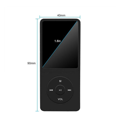 MP3/MP4 Player Music Player 1.8" Screen MP3 Music Player with FM Radio Voice Recorde for Kids Adult