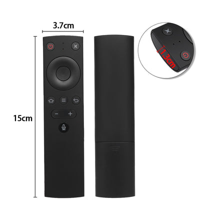 TZ02 2.4GHz Wireless Remote Control with USB Receiver Voice Input for Android TV Box