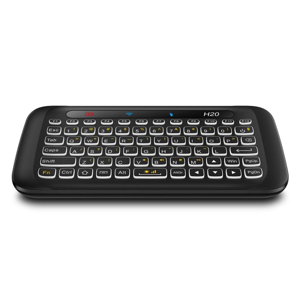 2.4GHz Backlight Colorful Wireless Keyboard with Large Touch Panel