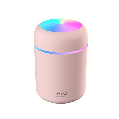 300mL Car Mist Humidifier Diffuser Portable Colorful Night Light Quiet Auto-Shut Off 2 Mist Modes Humidifier Essential Oil Diffuser