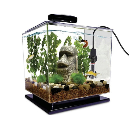 Mini Aquarium Heater Submersible Auto Thermostat Heater Fish Tank Water Heater Quartz Tube with Suction Cups