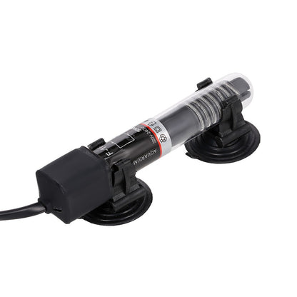 Mini Aquarium Heater Submersible Auto Thermostat Heater Fish Tank Water Heater Quartz Tube with Suction Cups