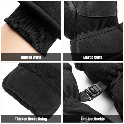 One Pair Warm Winter Gloves Snow Gloves for Men & Women